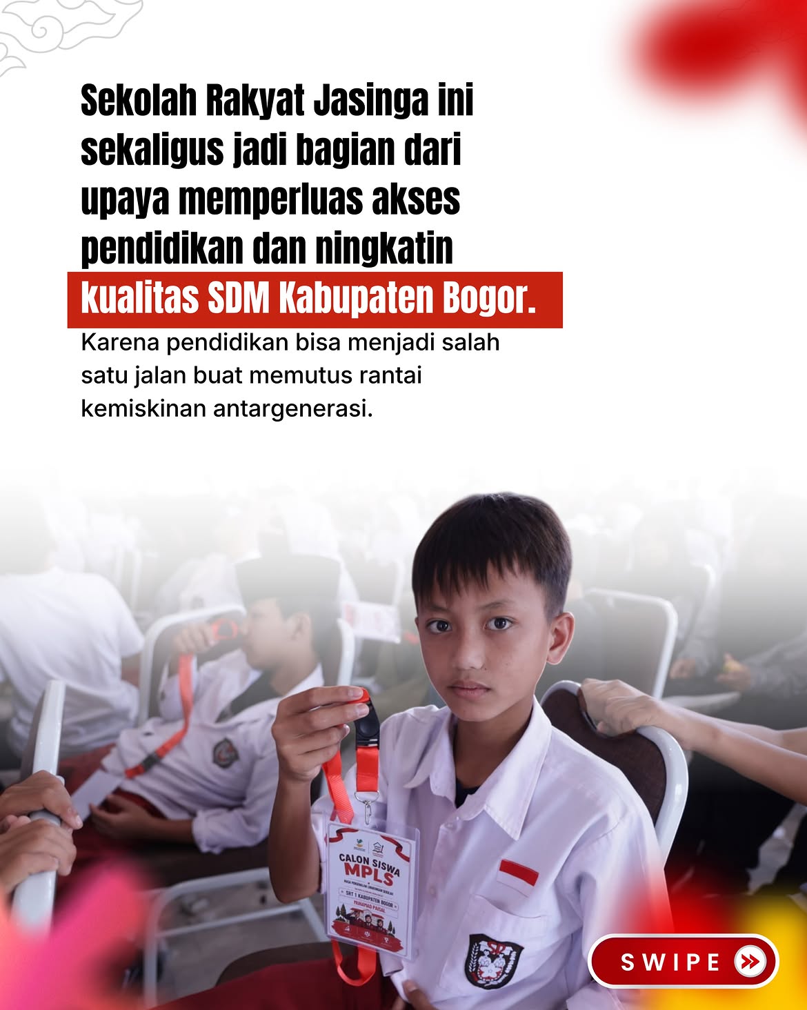 Anak-anak yang sempat berada di ambang putus sekolah kini punya ruang untuk memulai kembali dan mengejar masa depan